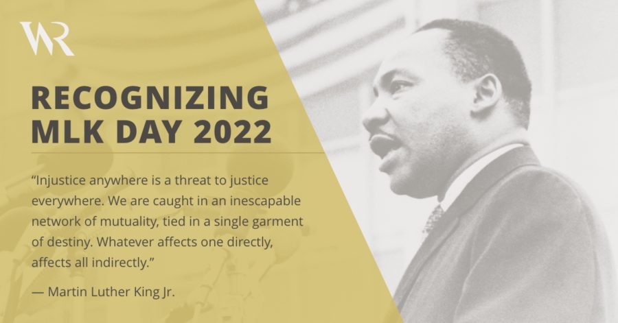 Recognizing MLK Day 2022